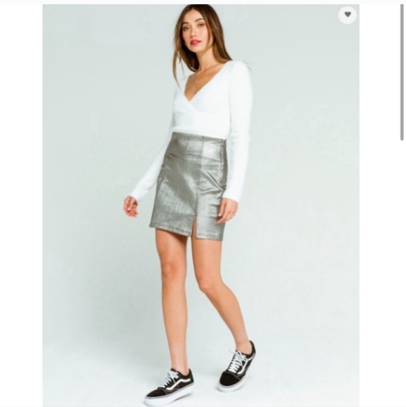 Free People Mini Skirt - Picture 2 of 8